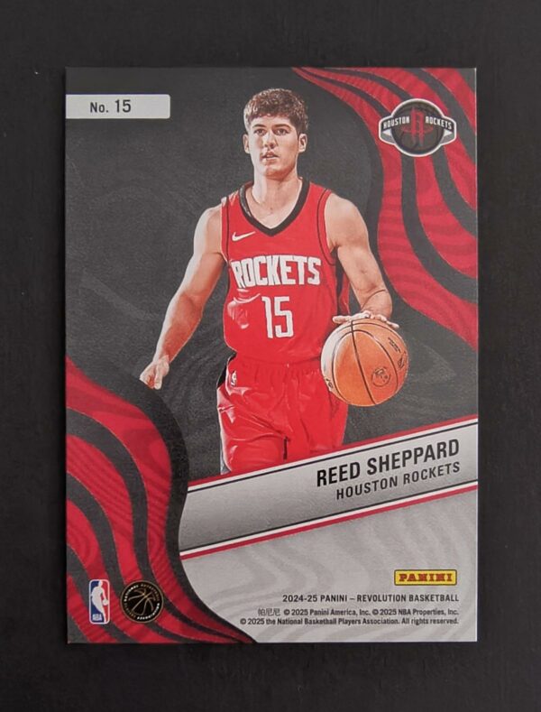 2024-25 Panini Revolution New Wave Reed Sheppard #15 RC