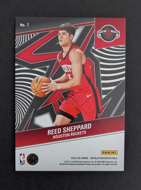 2024-25 Panini Revolution Rookie Revolution Reed Sheppard #1 RC