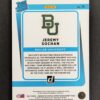 2022-23 Panini Donruss Draft Picks Jeremy Sochan #15 RC