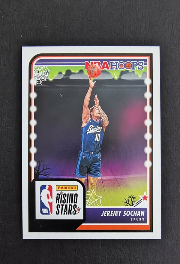 2023-24 Panini Haunted Hoops Rising Stars Jeremy Sochan #296