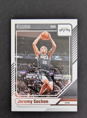 2024-25 Panini Donruss Jeremy Sochan #180