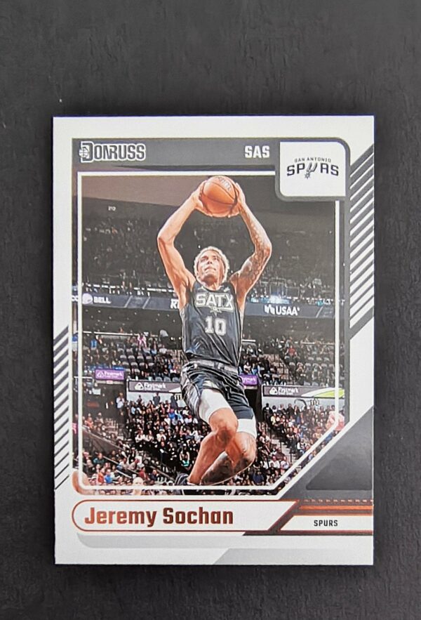 2024-25 Panini Donruss Jeremy Sochan #180