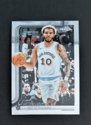 2025-26 Topps Chrome Jeremy Sochan #239