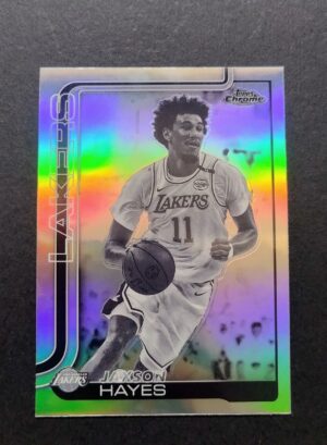 2025-26 Topps Chrome Jaxson Hayes #125 Negative Refractor