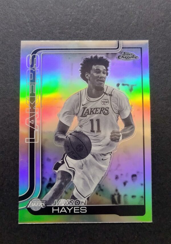2025-26 Topps Chrome Jaxson Hayes #125 Negative Refractor
