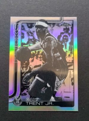 2025-26 Topps Chrome Gary Trent Jr #110 Negative Refractor