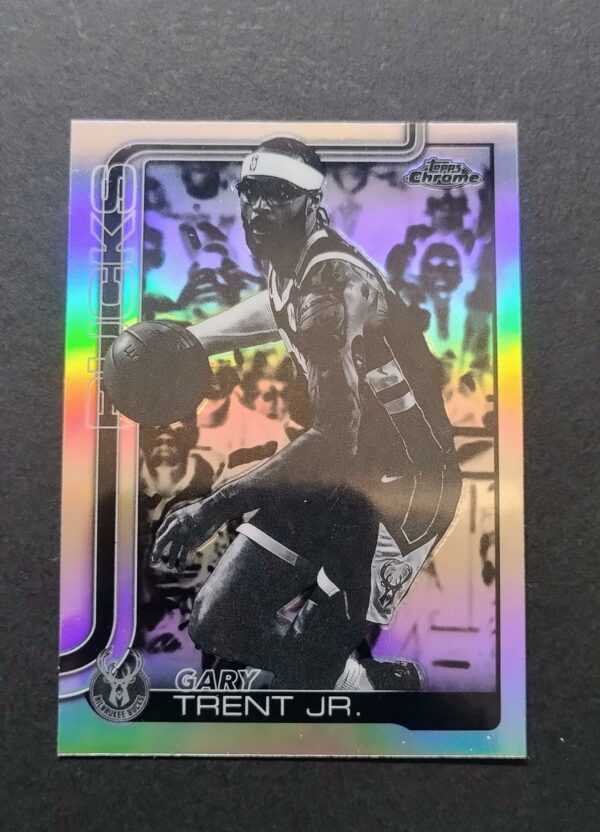 2025-26 Topps Chrome Gary Trent Jr #110 Negative Refractor
