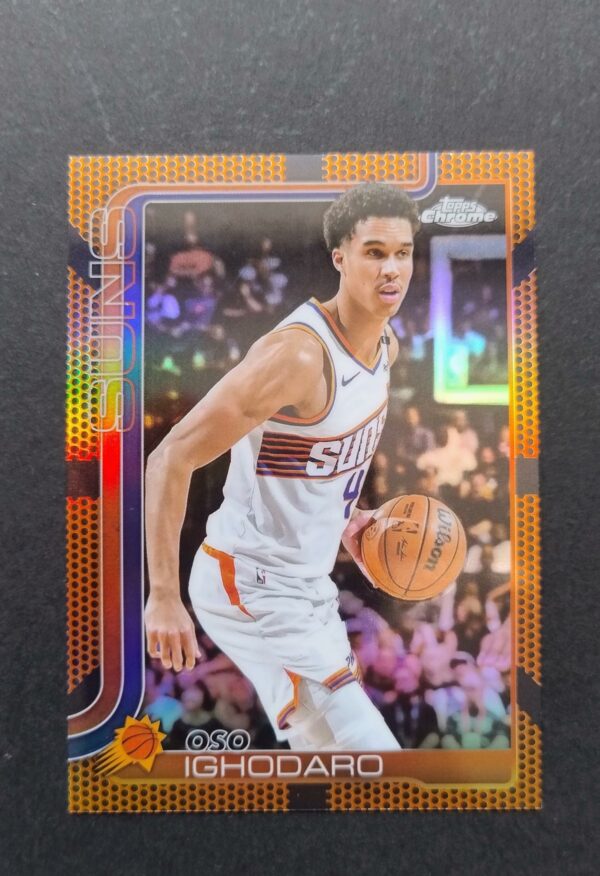2025-26 Topps Chrome Oso Ighodaro #109 Basketball Refractor