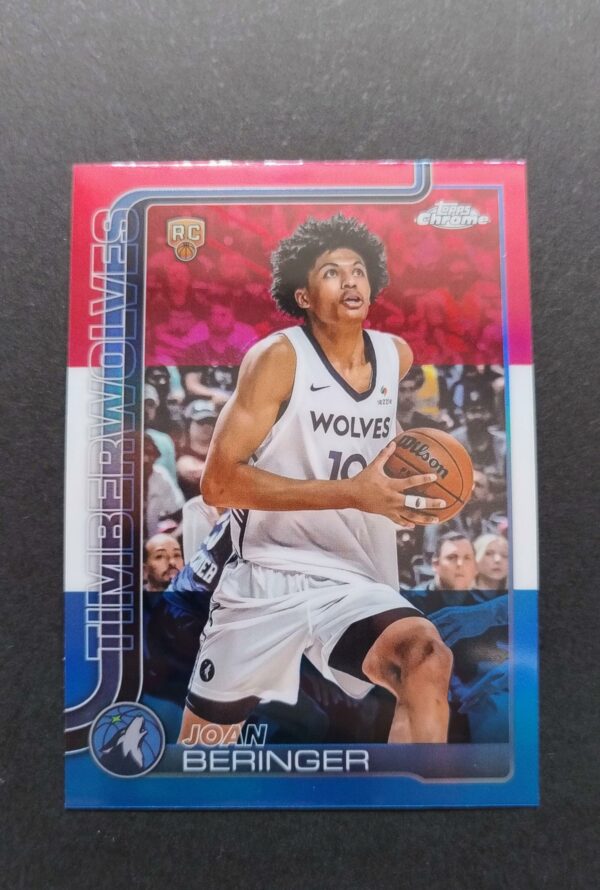 2025-26 Topps Chrome Joan Beringer #267 RC Red White Blue