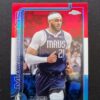 2025-26 Topps Chrome Daniel Gafford #78 Red White Blue