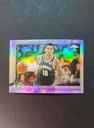 2025-26 Topps Chrome Kyle Kuzma #118 Silver Refractor