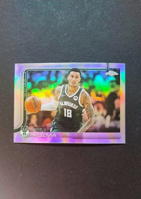 2025-26 Topps Chrome Kyle Kuzma #118 Silver Refractor