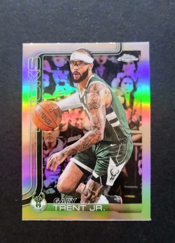 2025-26 Topps Chrome Gary Trent Jr #110 Silver Refractor
