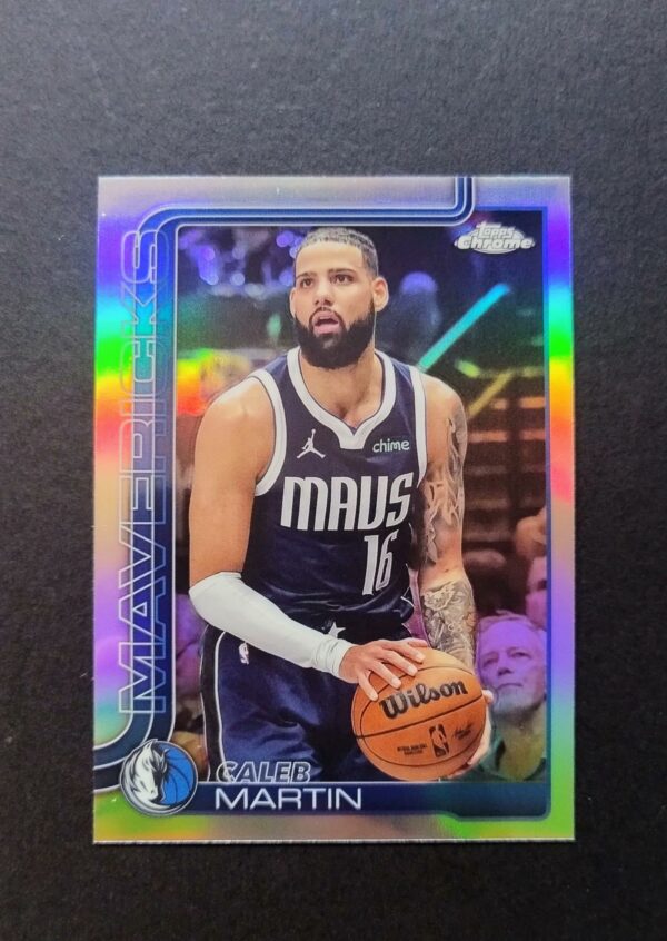 2025-26 Topps Chrome Caleb Martin #87 Silver Refractor