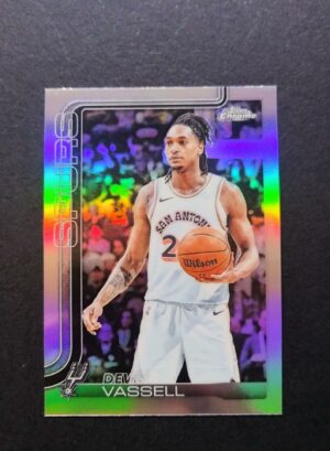 2025-26 Topps Chrome Devin Vassell #202 Silver Refractor