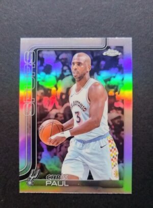 2025-26 Topps Chrome Chris Paul #219 Silver Refractor
