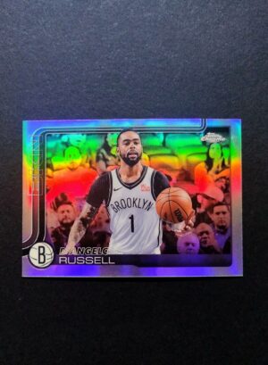 2025-26 Topps Chrome D'angelo Russell #79 Silver Refractor