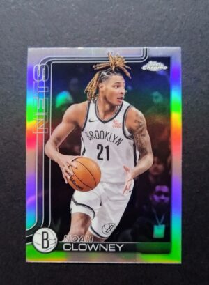 2025-26 Topps Chrome Noah Clowney #23 Silver Refractor