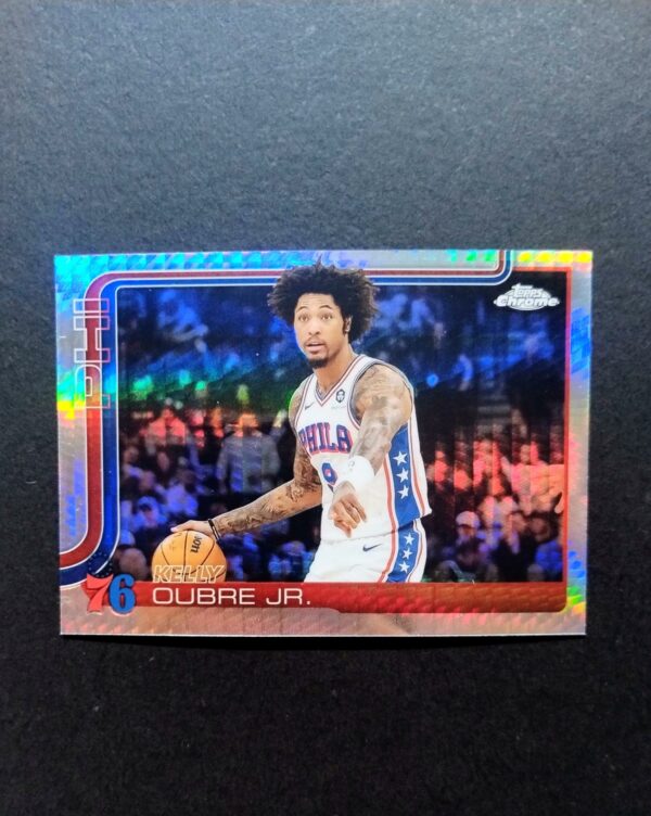 2025-26 Topps Chrome Kelly Oubre Jr #114 Hyper Prism Refractor