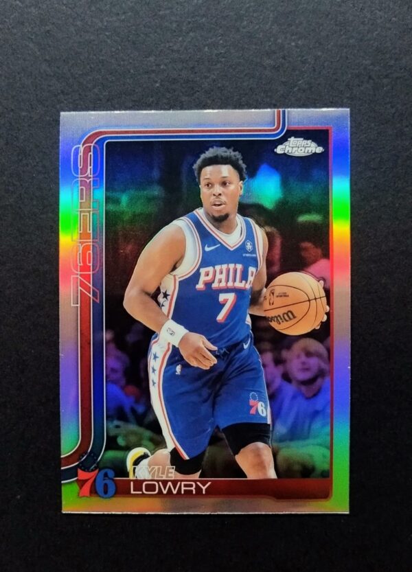 2025-26 Topps Chrome Kyle Lowry #152 Silver Refractor