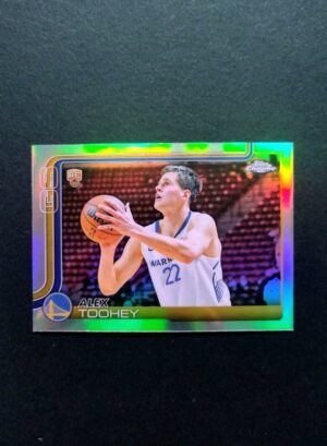 2025-26 Topps Chrome Alex Toohey #298 RC Silver Refractor