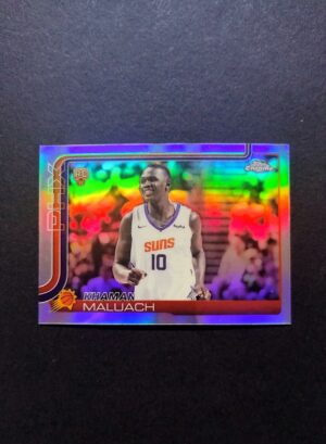 2025-26 Topps Chrome Khaman Maluach #260 Silver Refractor