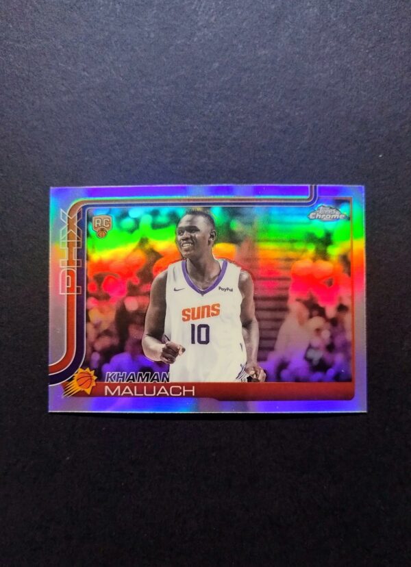 2025-26 Topps Chrome Khaman Maluach #260 Silver Refractor