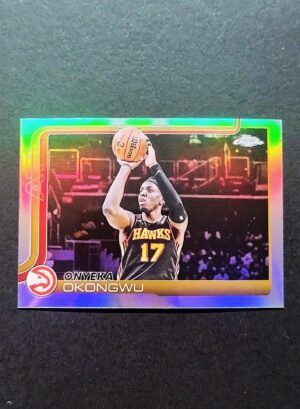 2025-26 Topps Chrome Onyeka Okongwu #21 Silver Refractor