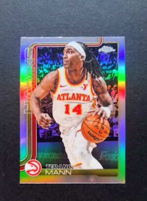 2025-26 Topps Chrome Terance Mann #9 Silver Refractor