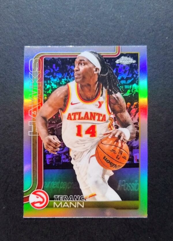 2025-26 Topps Chrome Terance Mann #9 Silver Refractor