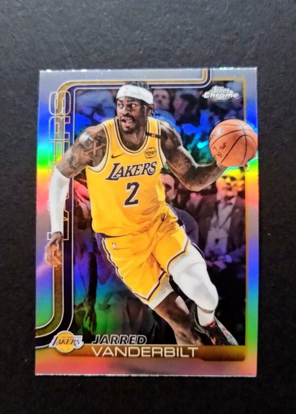 2025-26 Topps Chrome Jarred Vanderbilt #154 Silver Refractor