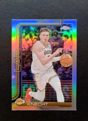 2025-26 Topps Chrome Dalton Knecht #130 Silver Refractor