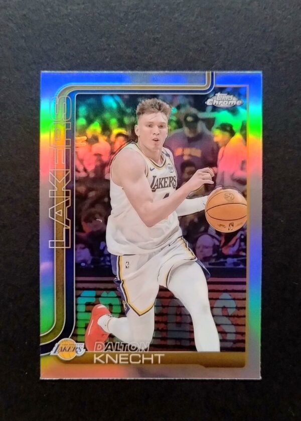 2025-26 Topps Chrome Dalton Knecht #130 Silver Refractor