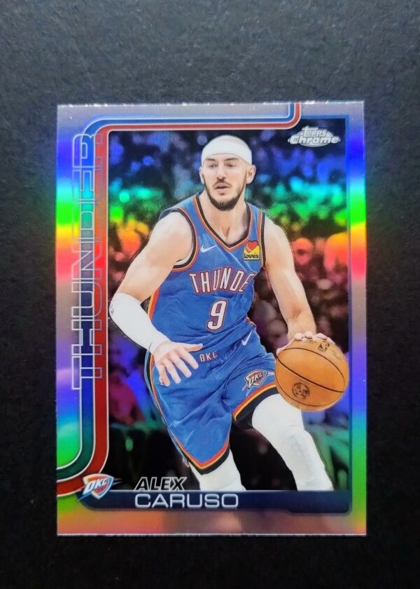2025-26 Topps Chrome Alex Caruso #170 Silver Refractor