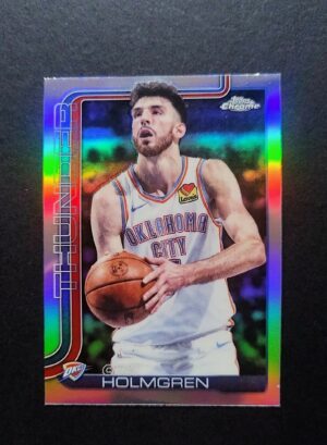 2025-26 Topps Chrome Chet Holmgren #134 Silver Refractor