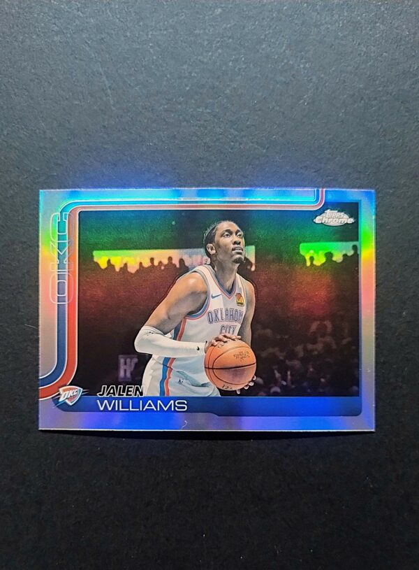 2025-26 Topps Chrome Jalen Williams #187 Silver Refractor