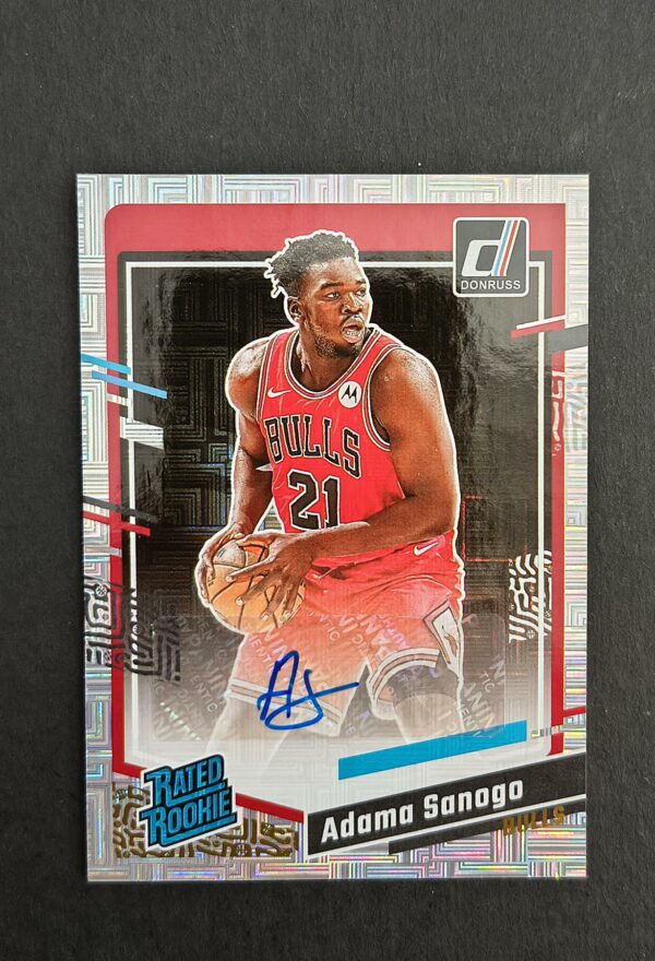 2023-24 Panini Donruss Adama Sanogo RC Auto Choice