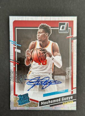 2023-24 Panini Donruss Mouhamed Gueye RC Auto Choice