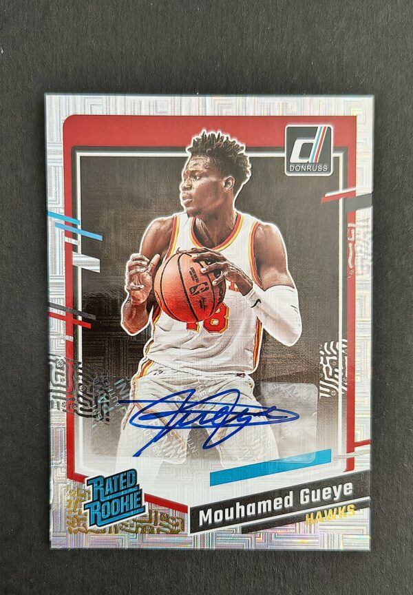 2023-24 Panini Donruss Mouhamed Gueye RC Auto Choice