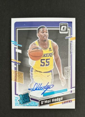 2023-24 Panini Optic D'Moi Hodge RC Auto