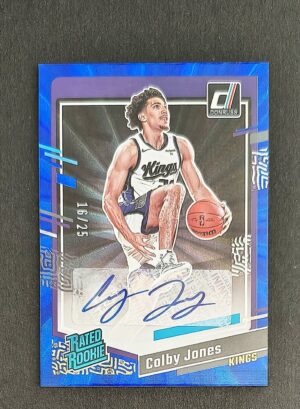 2023-24 Panini Donruss Colby Jones RC Auto 16/25