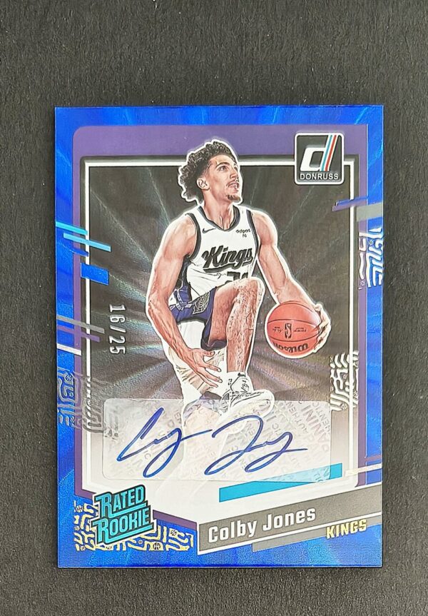 2023-24 Panini Donruss Colby Jones RC Auto 16/25
