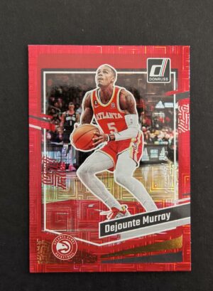 2023-24 Panini Donruss Dejounte Murray #31 89/99 Red Choice