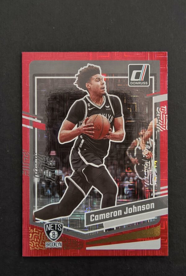 2023-24 Panini Donruss Cameron Johnson #165 94/99 Red Choice
