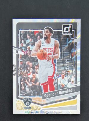2023-24 Panini Donruss Spencer Dinwiddie #45 138/149 Holo Laser
