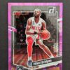 2023-24 Panini Donruss Mikal Bridges #70 07/99 Purple Laser