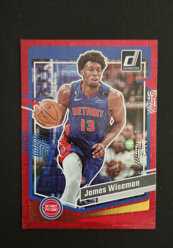 2023-24 Panini Donruss James Wiseman #146 47/99 Red Choice