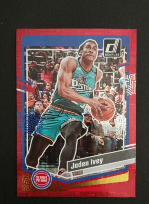 2023-24 Panini Donruss Jaden Ivey #135 05/99 Red Choice