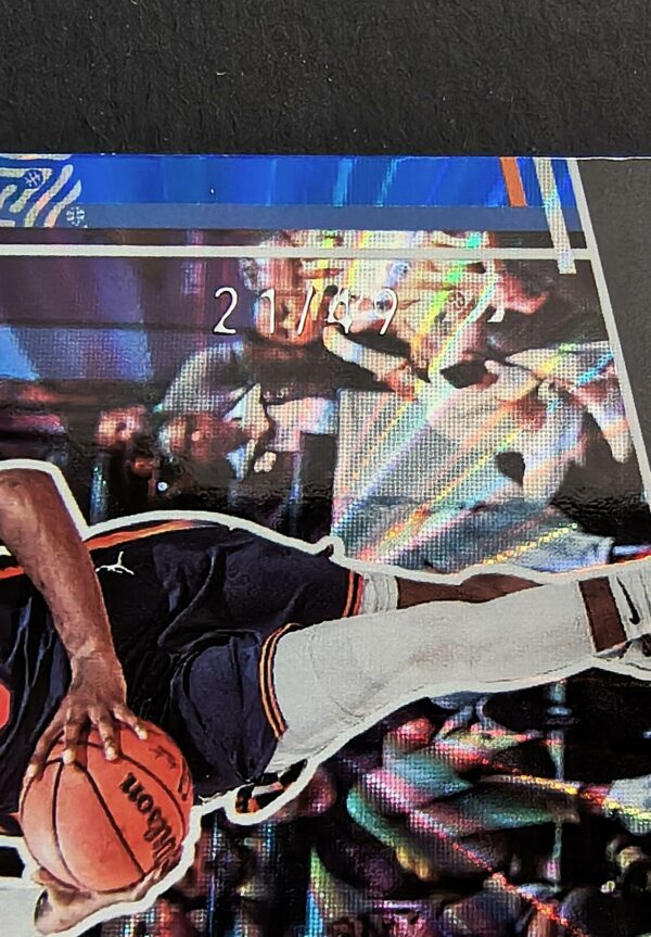 2023-24 Panini Donruss RJ Barrett #57 21/49 Blue Laser