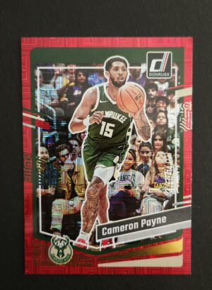 2023-24 Panini Donruss Cameron Payne #7 80/99 Red Choice